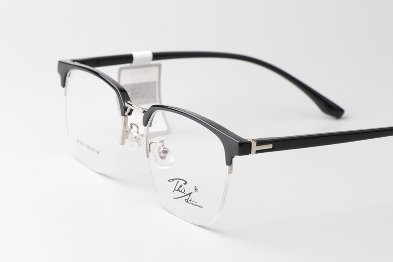 TT97181 Eyeglasses Black Silver