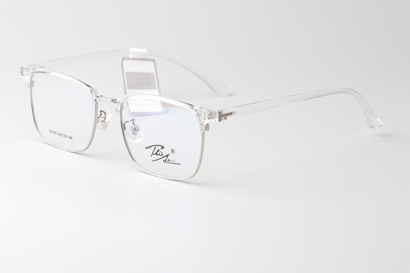 TT98180 Eyeglasses Clear Silver