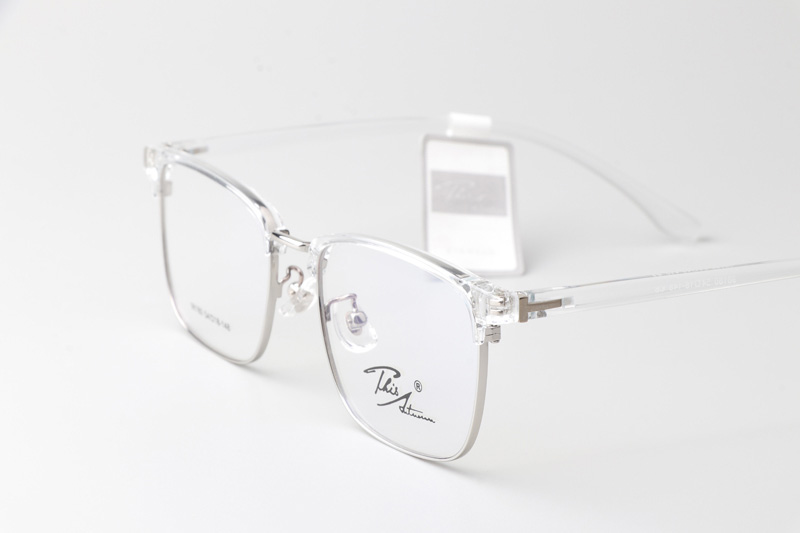 TT98180 Eyeglasses Clear Silver