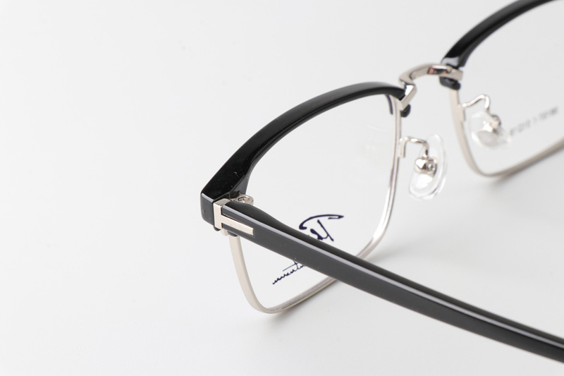 TT98197 Eyeglasses Black Silver