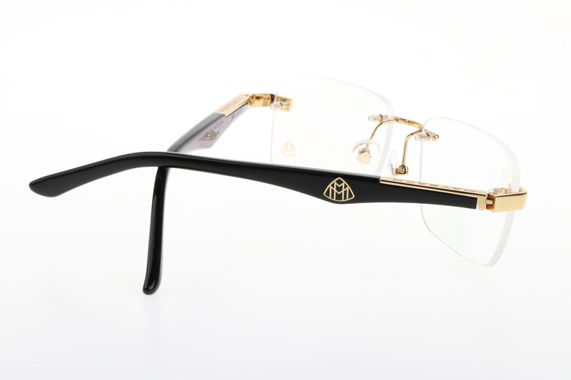 The Artist I Eyeglasses In Gold Black