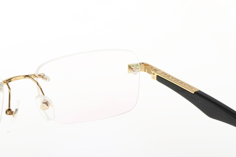 The Artist I Eyeglasses In Gold Black