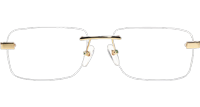 The Artist I Eyeglasses In Gold Black