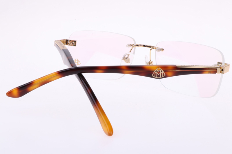 The Artist I Eyeglasses In Gold Tortoise