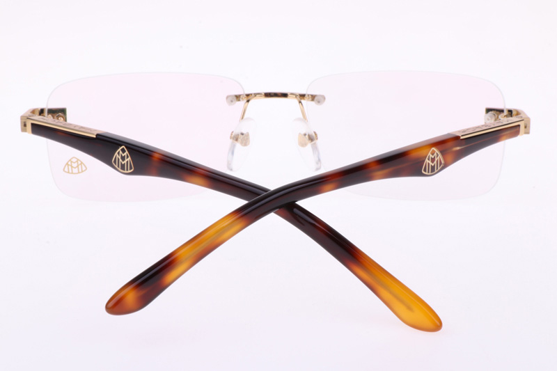 The Artist I Eyeglasses In Gold Tortoise