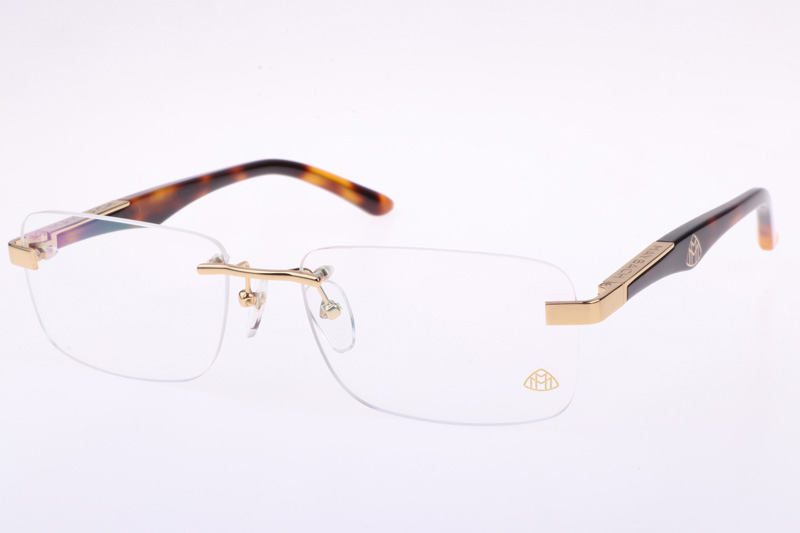 The Artist I Eyeglasses In Gold Tortoise