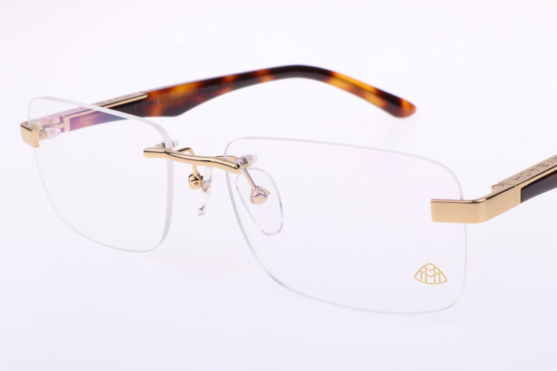 The Artist I Eyeglasses In Gold Tortoise