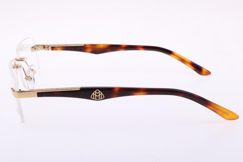 The Artist I Eyeglasses In Gold Tortoise