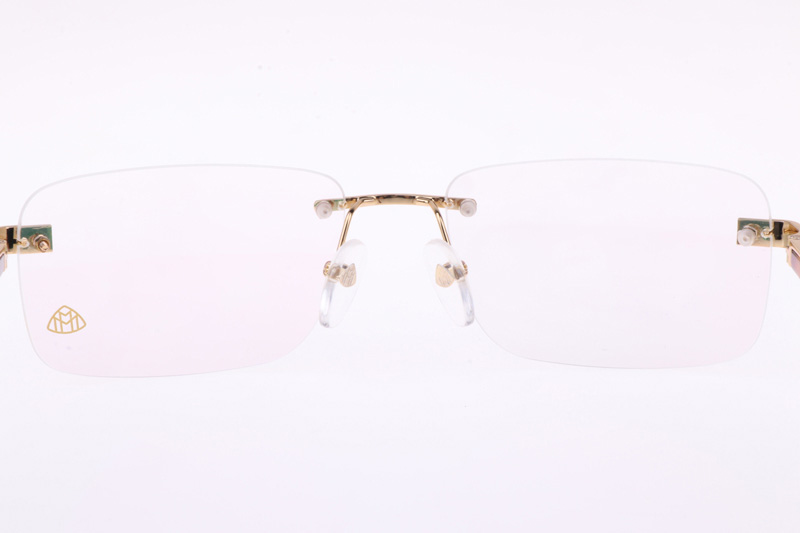 The Artist I Eyeglasses In Gold Tortoise