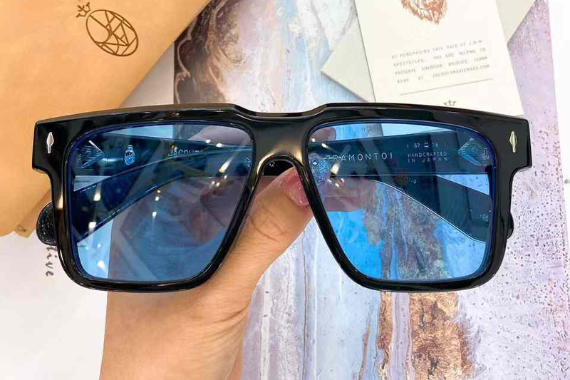 Tramonto Sunglasses Black Blue