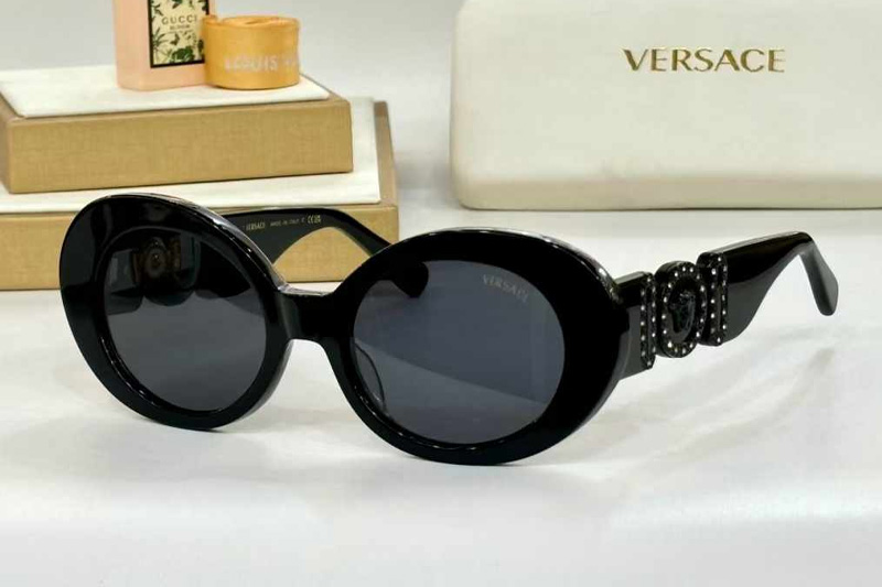 VE4426BU Sunglasses Black Gray