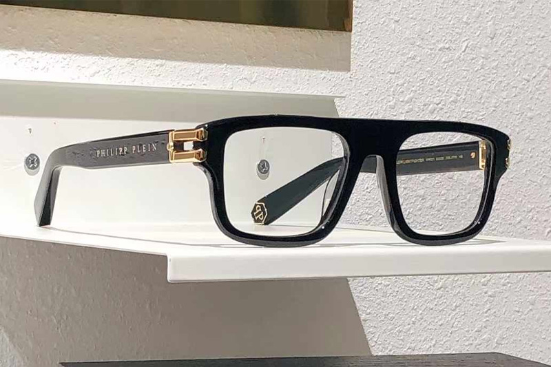 VPP021 Eyeglasses Black Gold