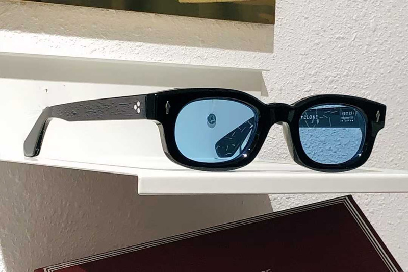 Whiskeyclone Sunglasses Black Blue