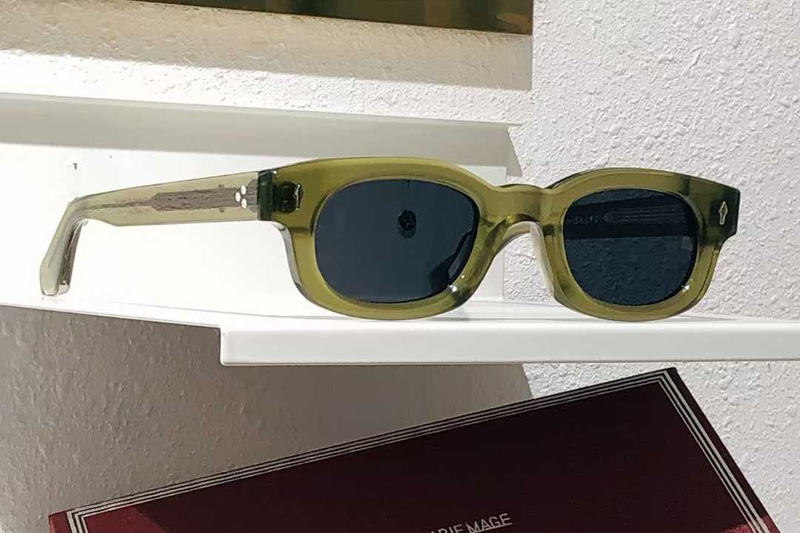 Whiskeyclone Sunglasses Green Gray