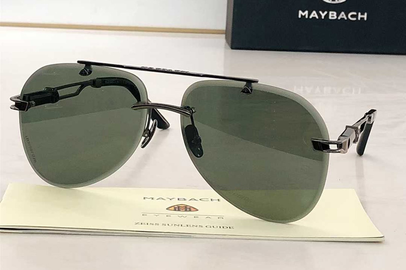 Z087 Sunglasses Gunmetal Green