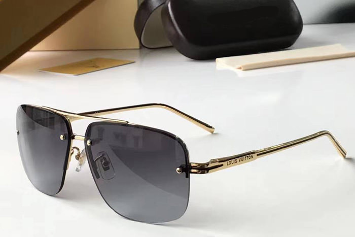 Z1078 Sunglasses In Gold Gradient Grey