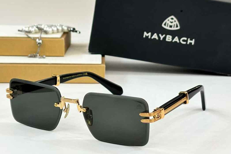 Z107 Sunglasses Gold Green