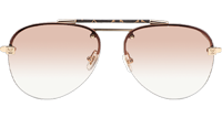 Z1108E Sunglasses In Gold Gradient Brown