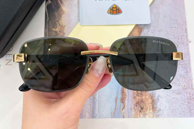 Z128 Sunglasses Gold Green