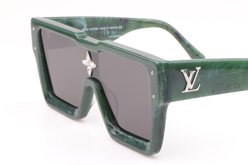 Z1547E Sunglasses In Green Grey