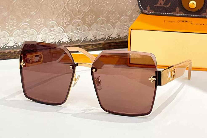 Z1723E Sunglasses Cream Brown