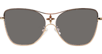 Z1871U Sunglasses Gold Gray