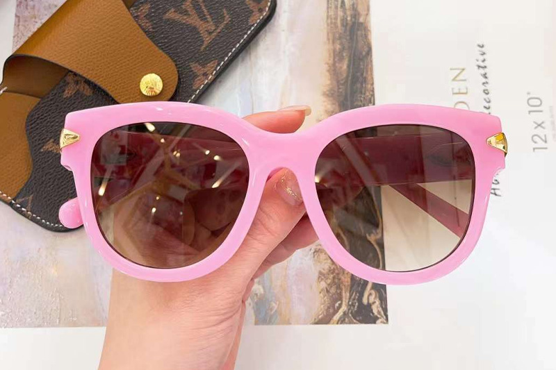 Z1988E Sunglasses In Pink Gold