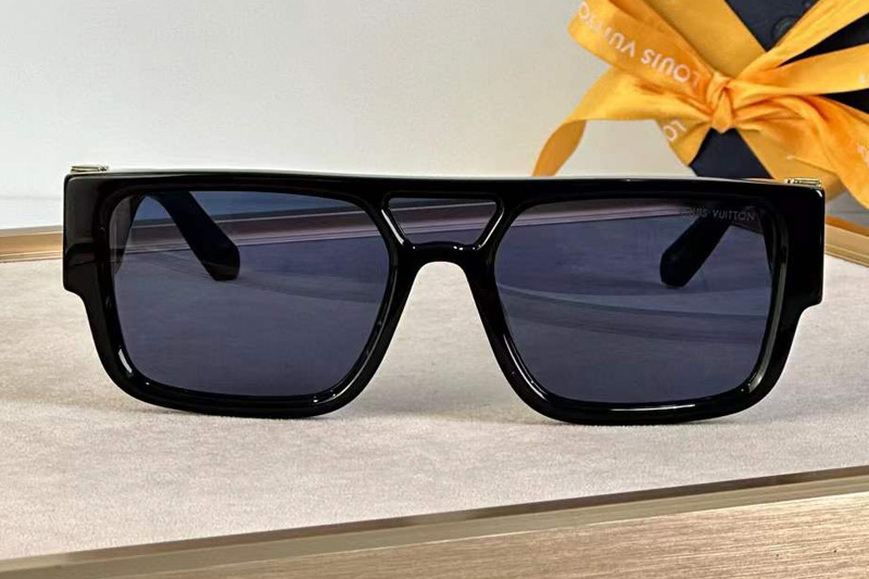 Z2086W Sunglasses Black Blue