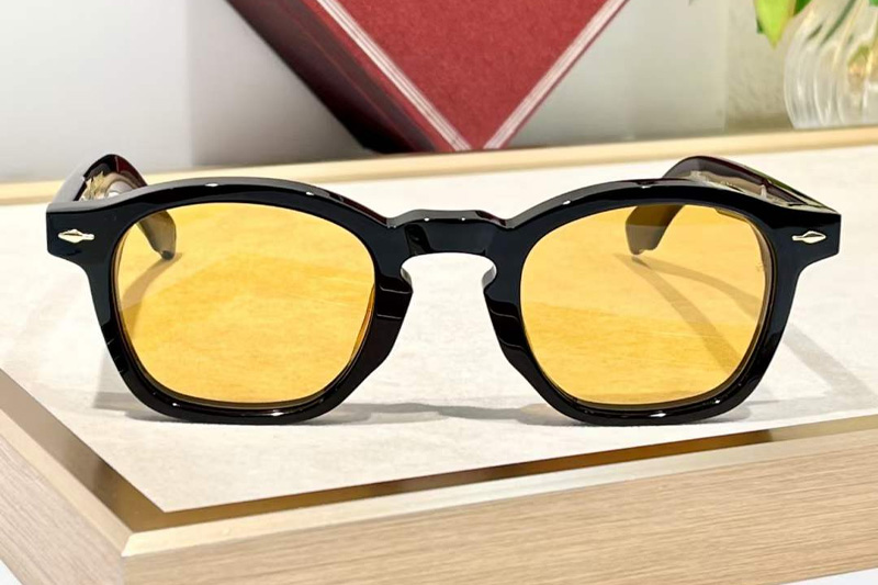 Zephirin Sunglasses Black Yellow